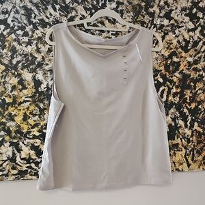 Gap Beige Sleeveless Tank Top